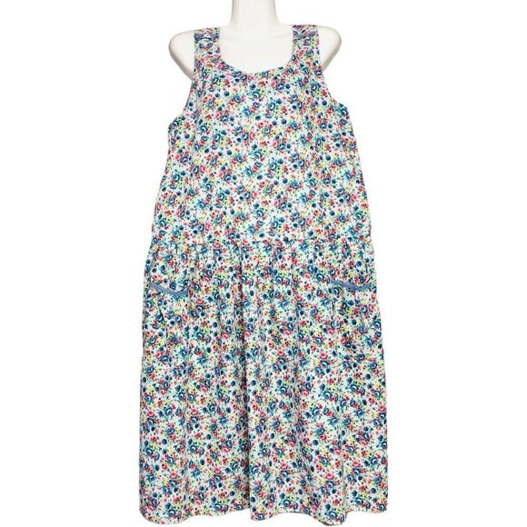 Simply Basic Vintage Floral Sleeveless Dress - Picture 1 of 11